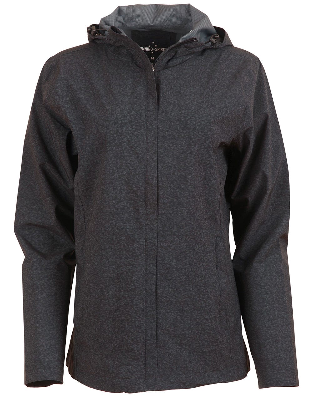 Winning Spirit Jackets / Vests Black / 3XS Winning Spirit Ladies Absolute Waterproof Performance Jacket