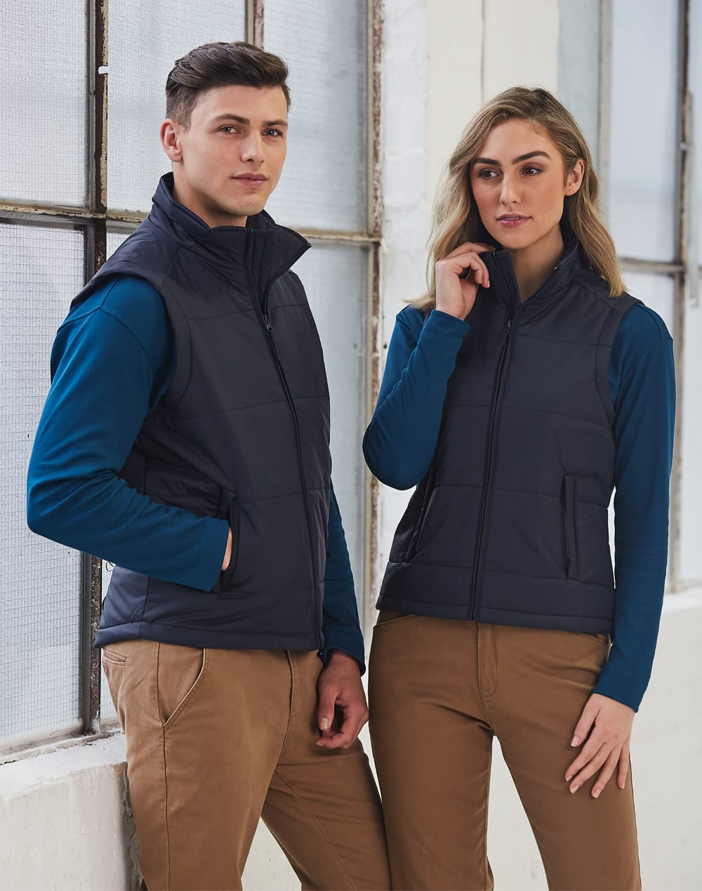 Winning Spirit Jackets / Vests Winning Spirit Ladies Padded Vest