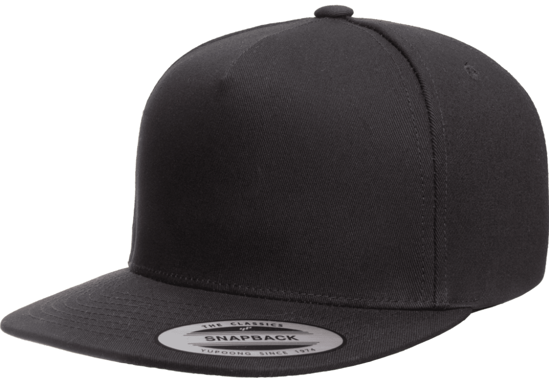 Yupoong Hats Black / OSFA Yupoong Classic 5 Panel