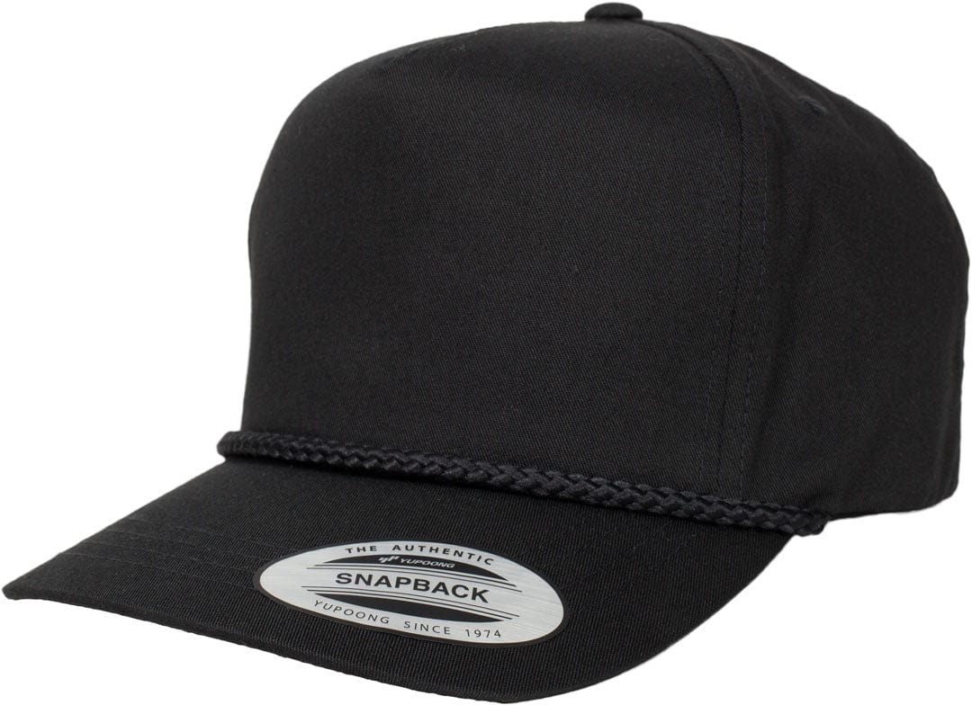 Yupoong Hats Black / OSFA Yupoong Poplin Golf