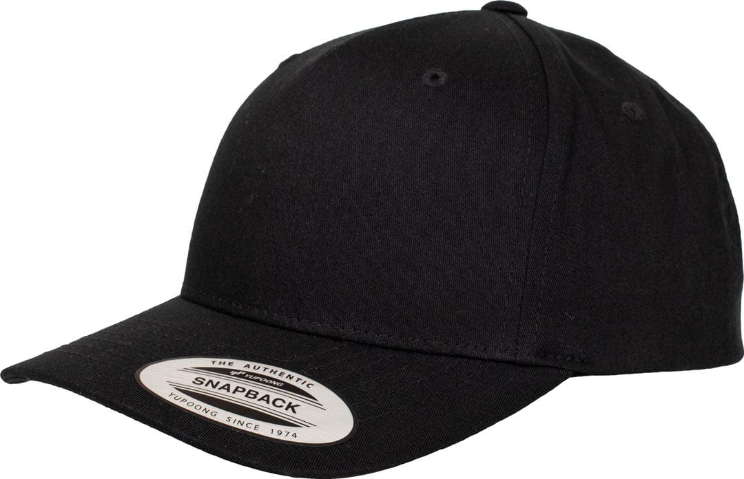 Yupoong Hats Black / OSFA Yupoong Youth Classic 5 Panel