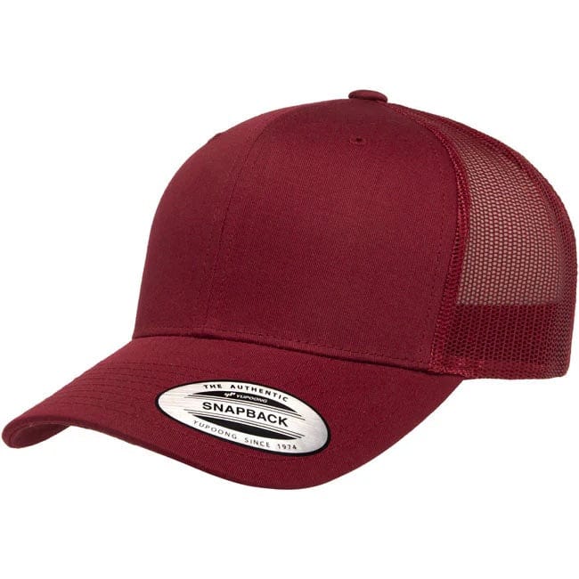 Yupoong Hats Maroon / OSFA Yupoong Classics Retro Trucker Cap