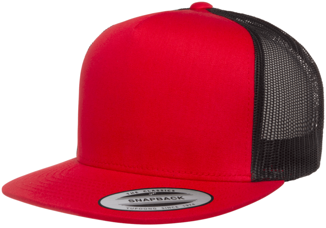 Yupoong Hats Red/Black / OSFA Yupoong Classic Universal Trucker