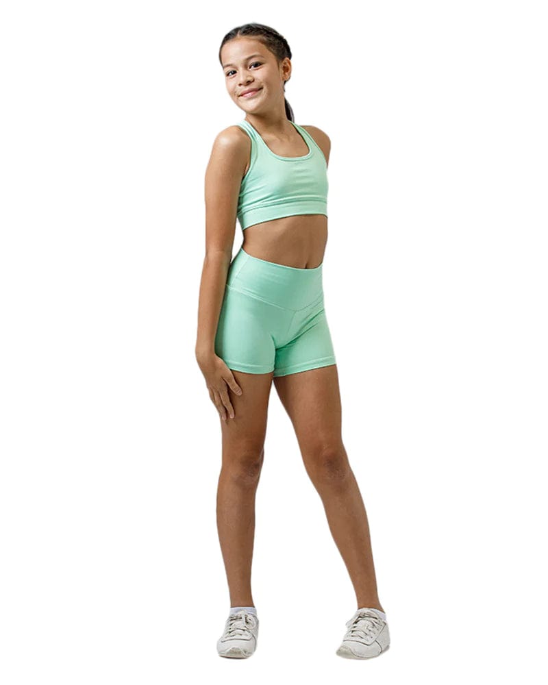 Active Basics Pants / Shorts Neo Mint / 8 Active Basics Kids Hi-Rise Shorts