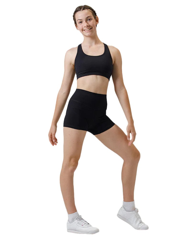 Active Basics Pants / Shorts Onyx / 8 Active Basics Kids Hi-Rise Shorts