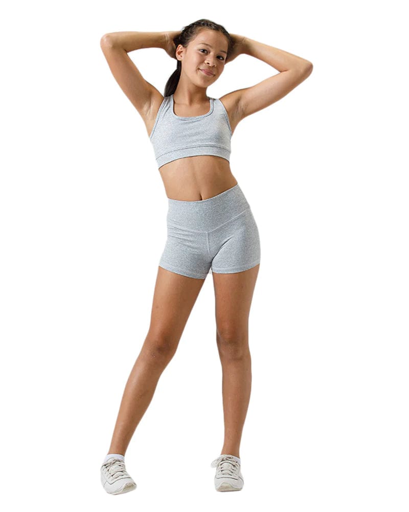 Active Basics Pants / Shorts Stone / 8 Active Basics Kids Hi-Rise Shorts