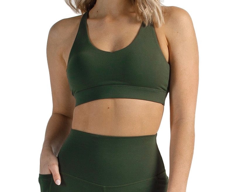 Active Basics Tanks / Singlets Forest / XS Active Basics Cross Over Crop