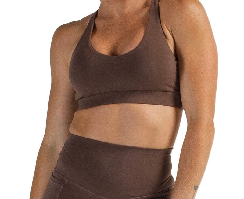 Active Basics Tanks / Singlets French Roast / XS Active Basics Cross Over Crop