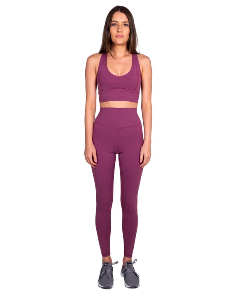 Active Basics Tanks / Singlets Merlot / XS Active Basics Classic Crop