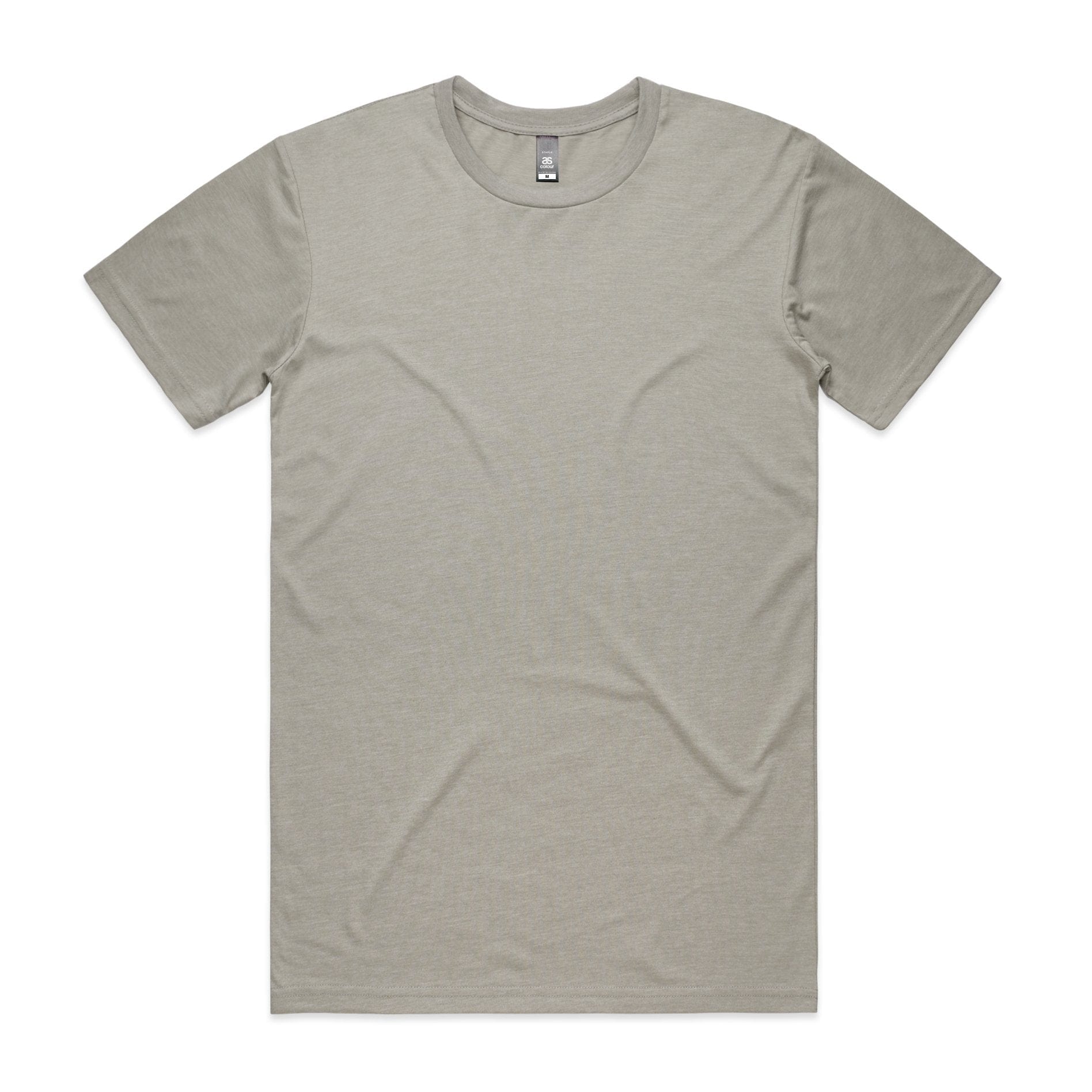 ASColour Bundle Light Grey 5x ASColour Staple Tee Bundle - Printed Front & Back
