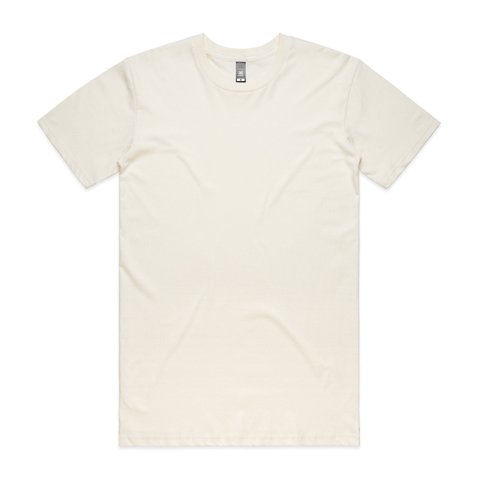 ASColour Bundle Natural 5x ASColour Staple Tee Bundle - Printed Front & Back