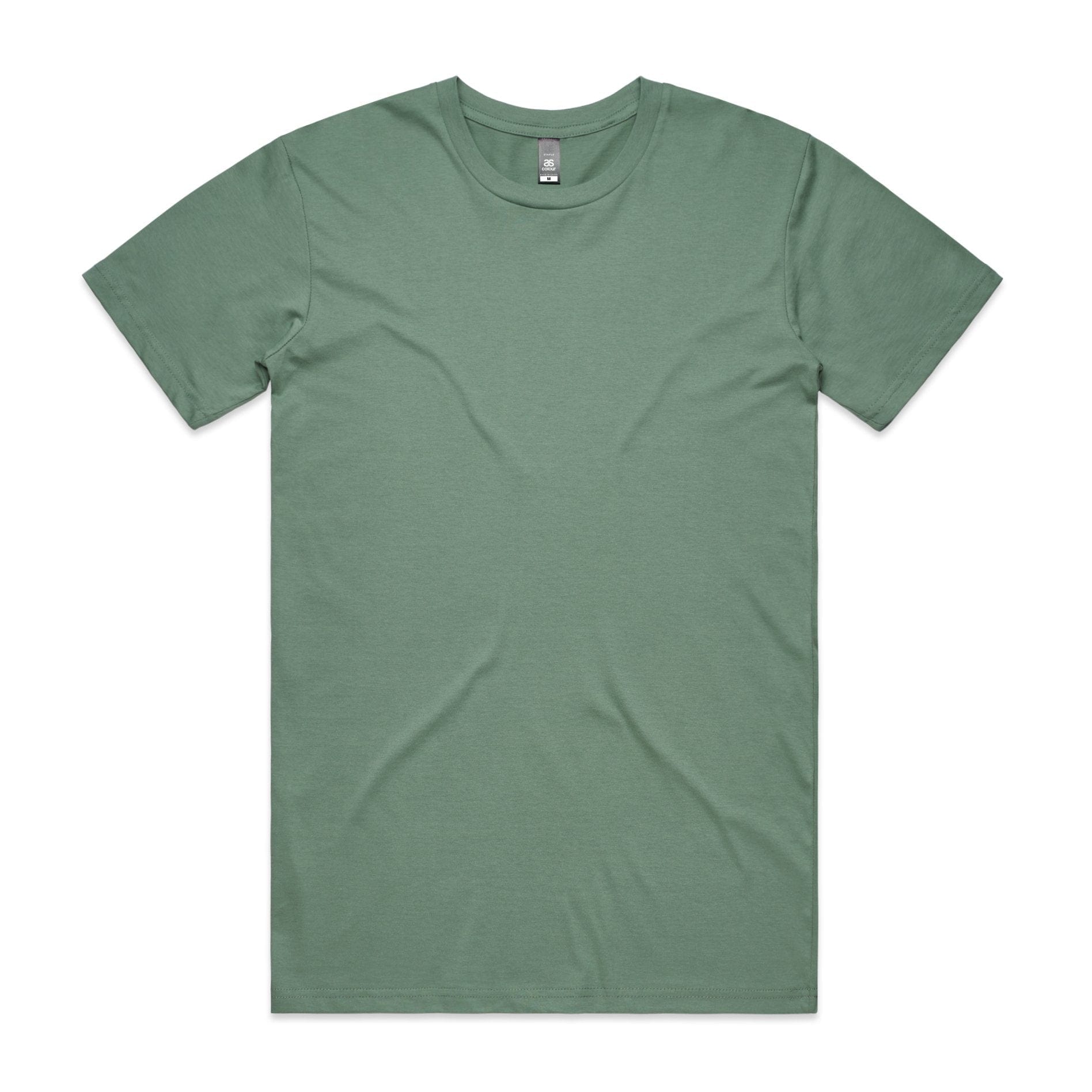 ASColour Bundle Sage 5x ASColour Staple Tee Bundle - Printed Front & Back