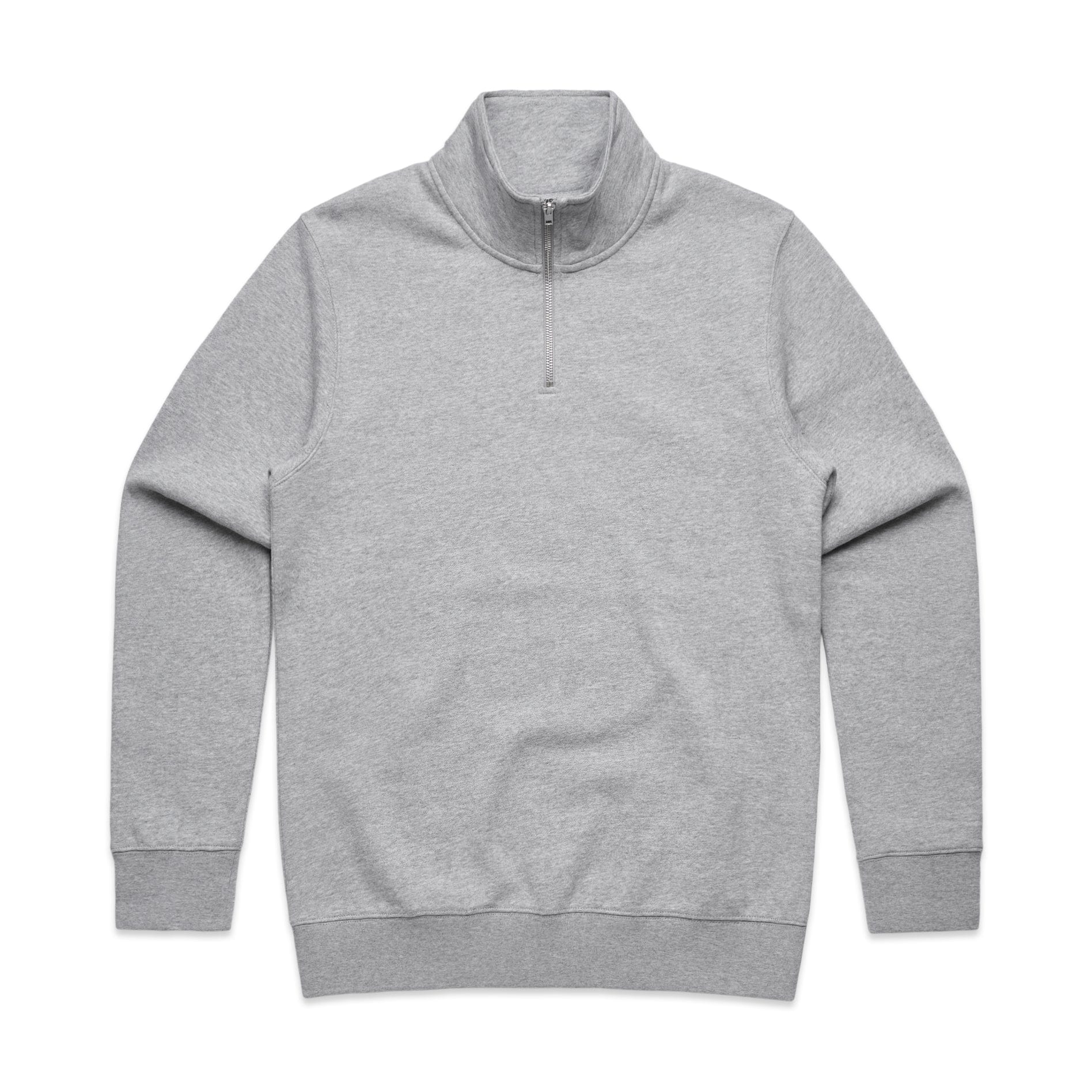 ASColour Crews Grey Marle / S ASColour Stencil Half Zip