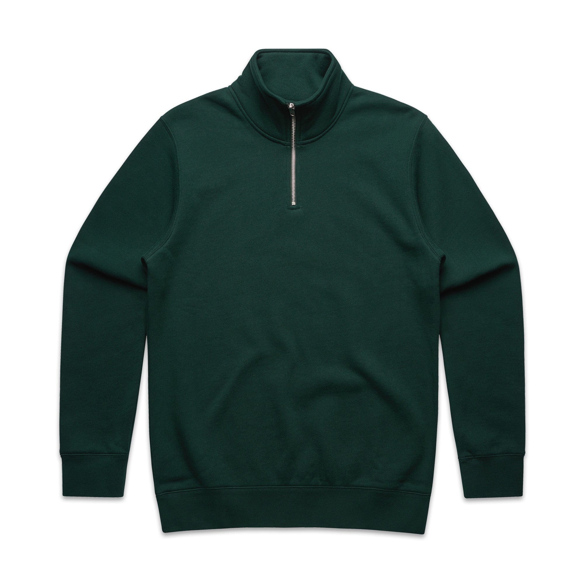 ASColour Crews Pine Green / S ASColour Stencil Half Zip Crew