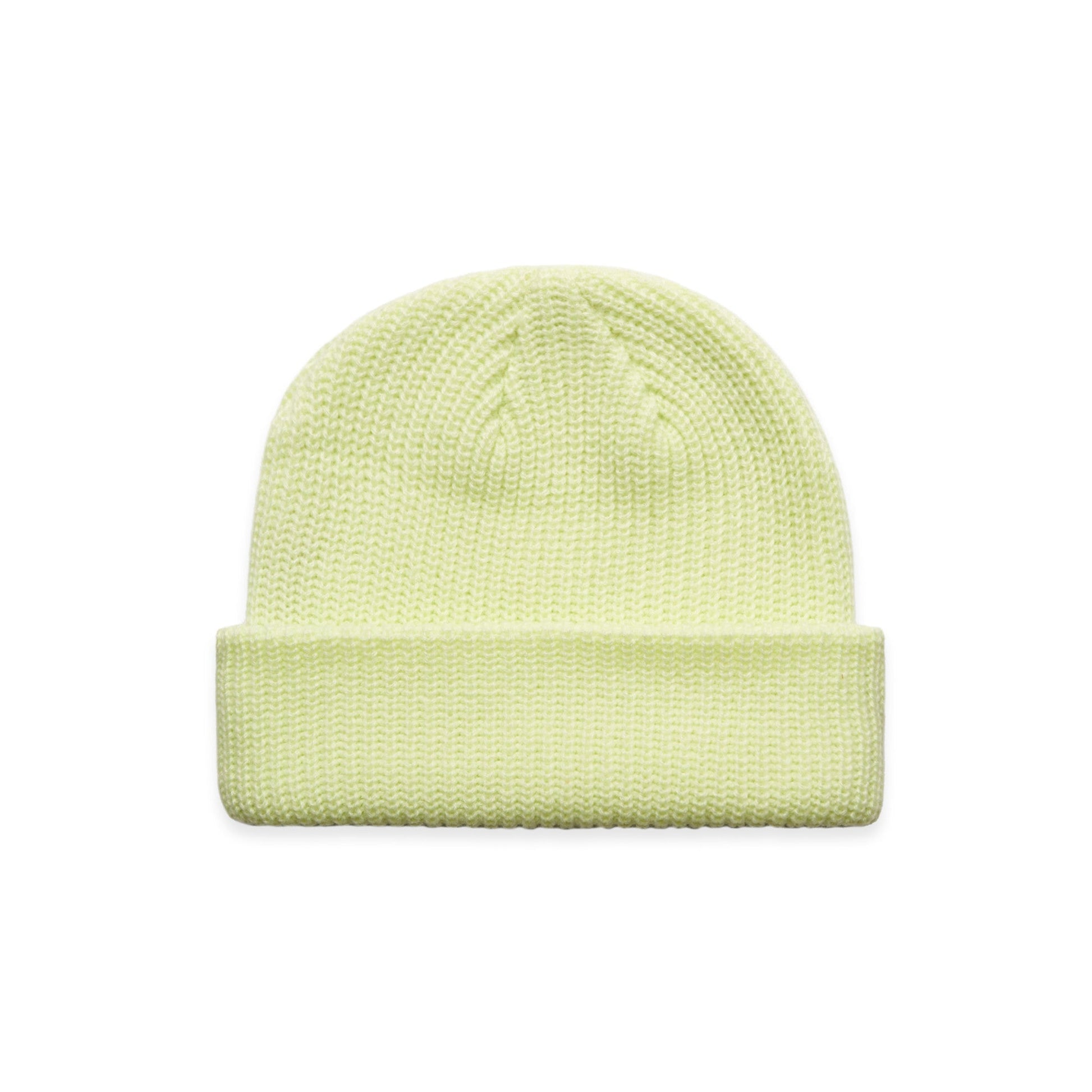 ASColour Hats Lime / OS Cable Beanie