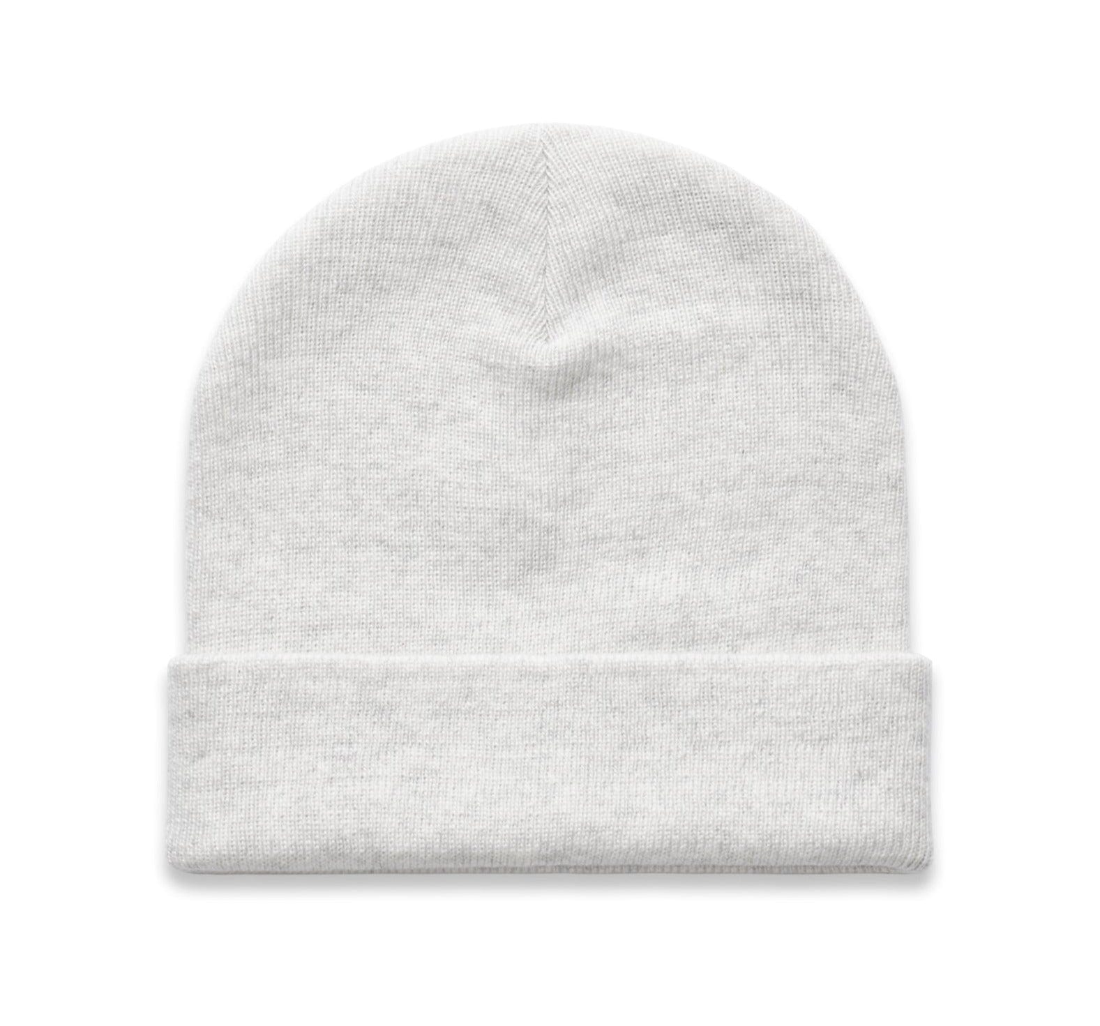 ASColour Hats White Heather / OS ASColour Cuff Beanie