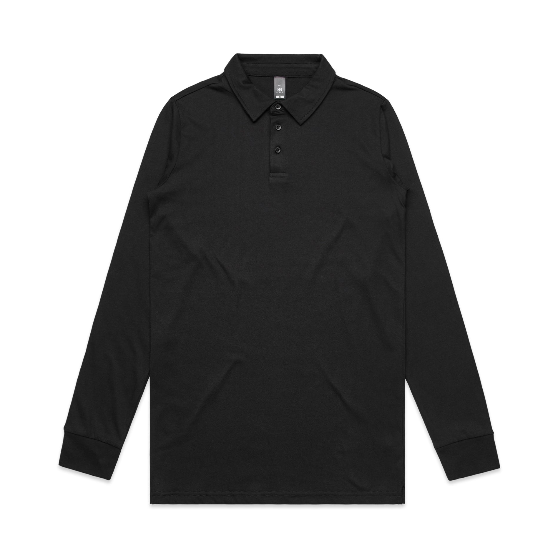ASColour Polos / Shirts Black / S ASColour Chad L/S Polo