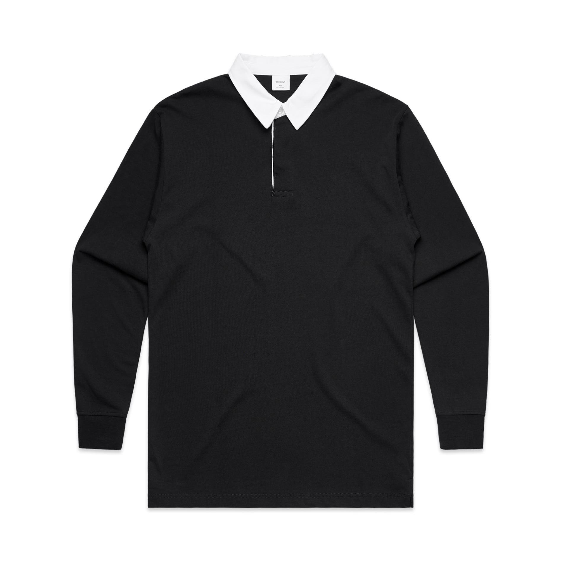 ASColour Polos / Shirts Black / S ASColour Rugby Jersey