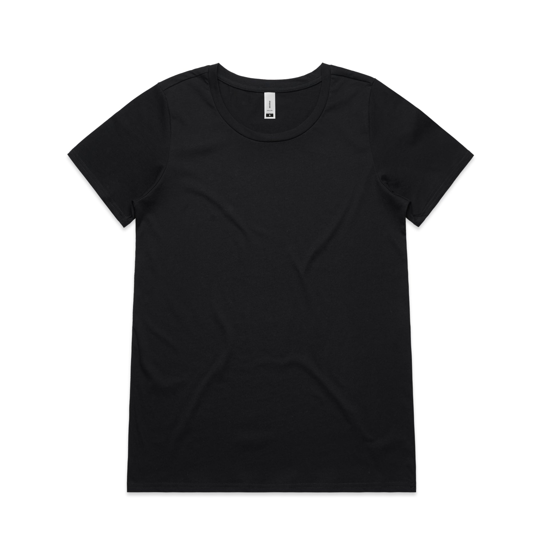 ASColour T-Shirts Black / XS ASColour Shallow Scoop Tee