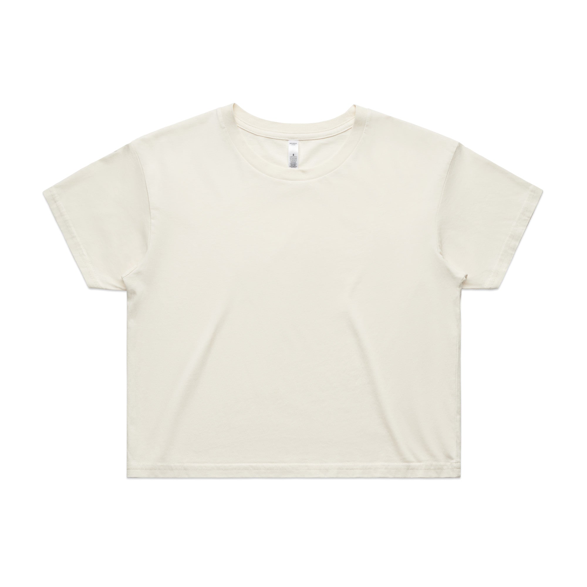 ASColour T-Shirts Ecru / XS ASColour Crop Tee