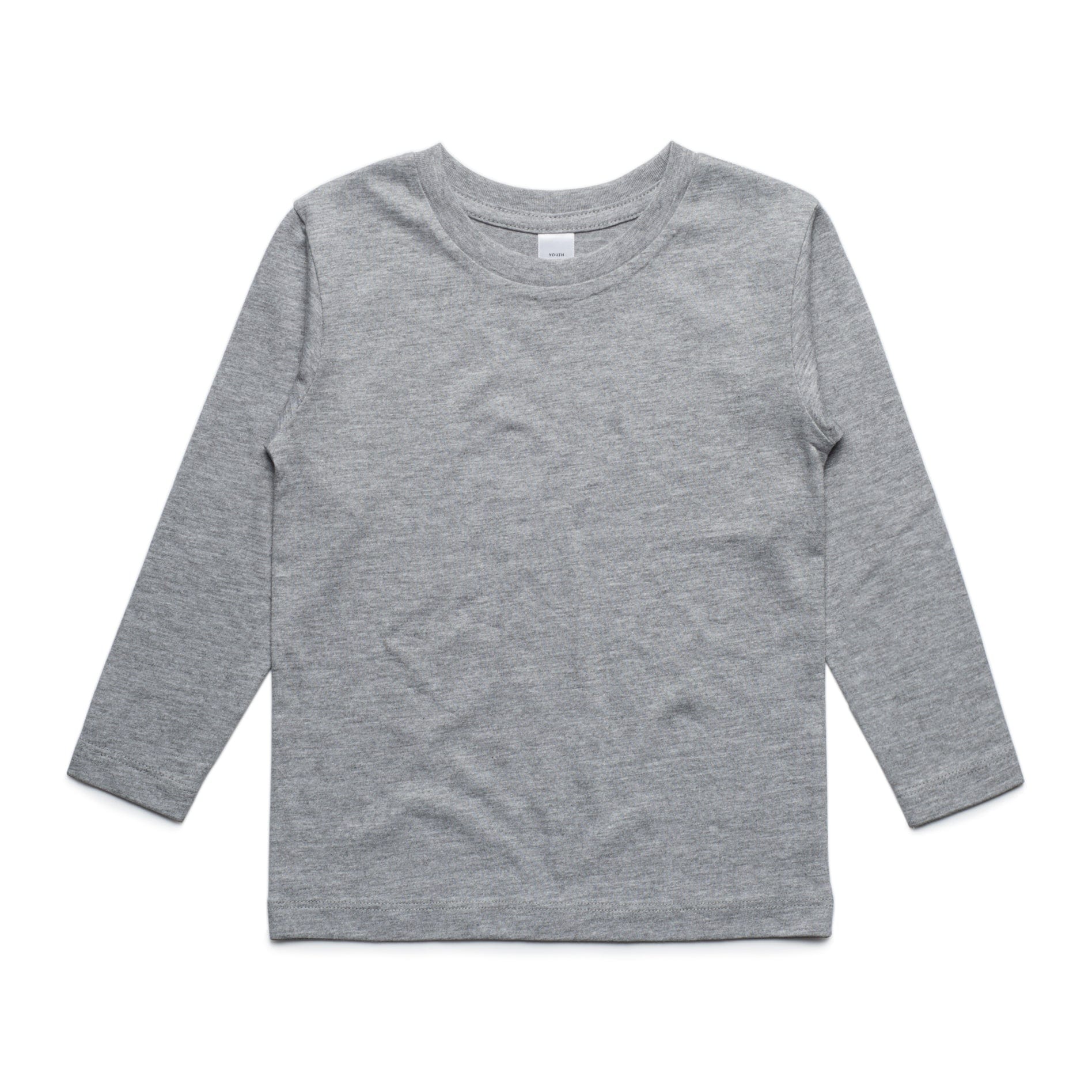 ASColour T-Shirts Grey Marle / 8 ASColour Youth L/S Tee