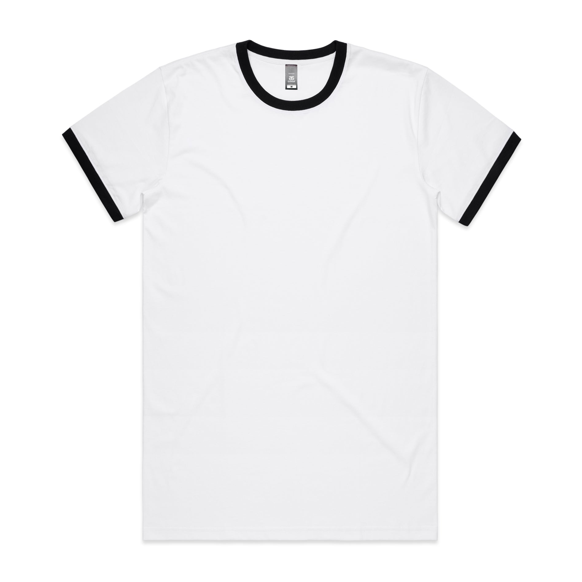 ASColour T-Shirts White/Black / S ASColour Ringer Tee