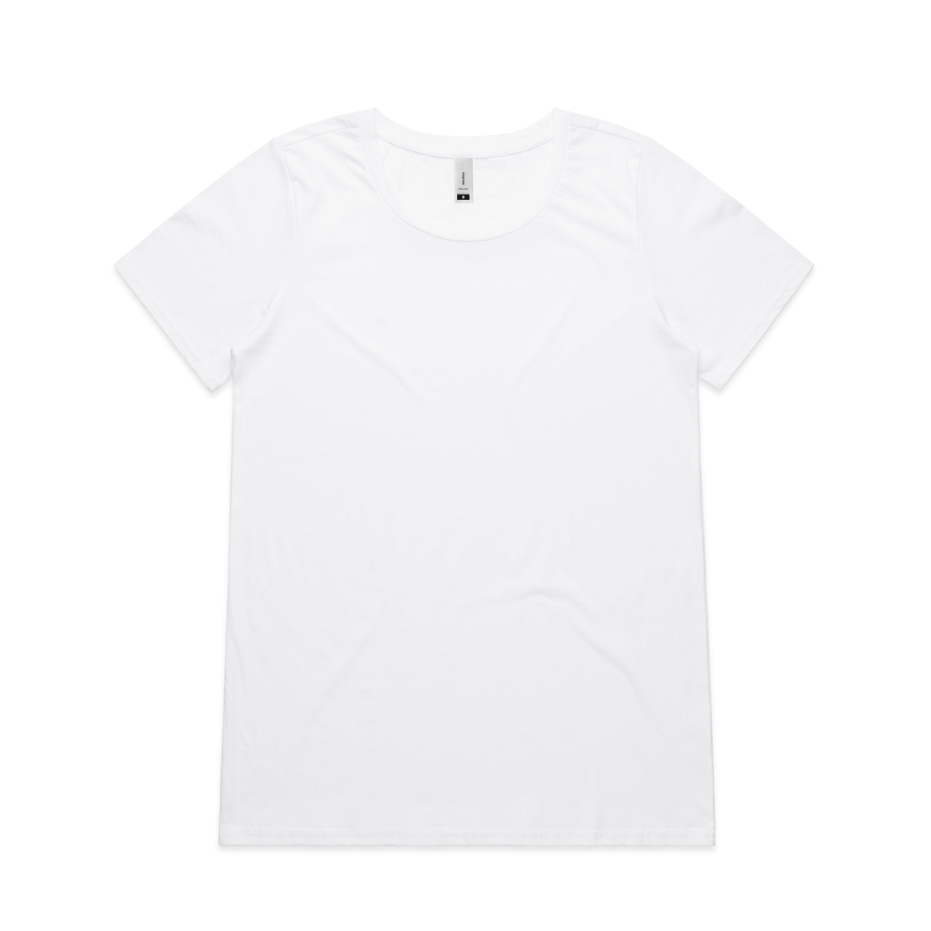 ASColour T-Shirts White / XS ASColour Shallow Scoop Tee