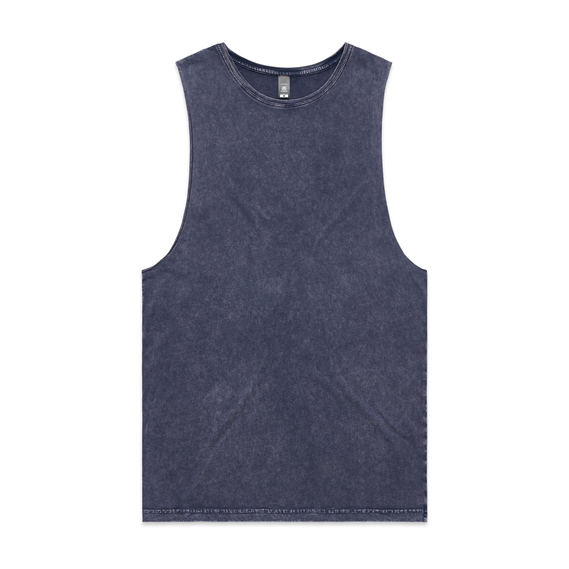 ASColour Tanks / Singlets Blue Stone / S ASColour Stone Wash Barnard Tank