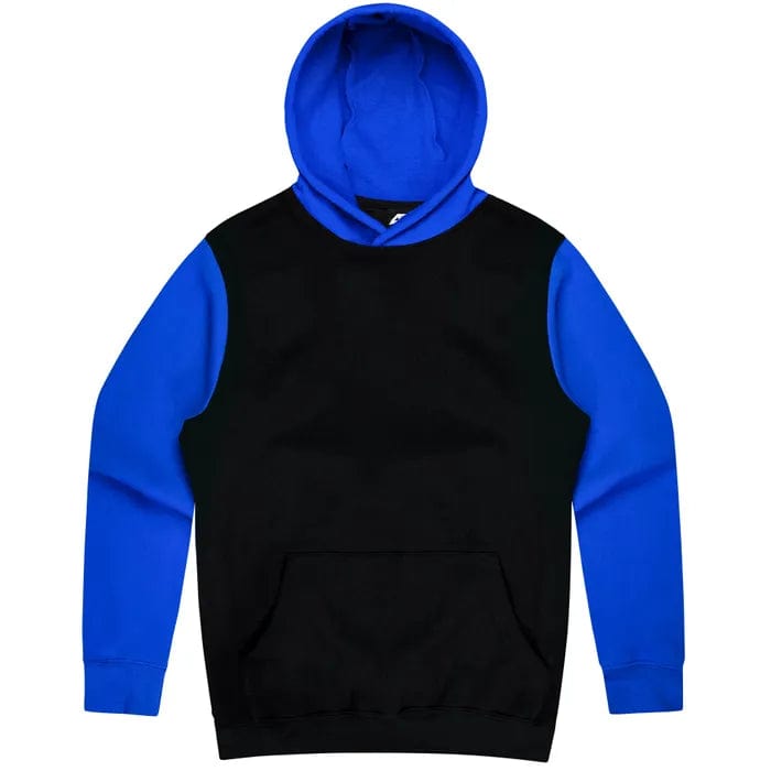Aussie Pacific Hoodies Black/Electric Royal / 4 Aussie Pacific Monash Kids Hoodies