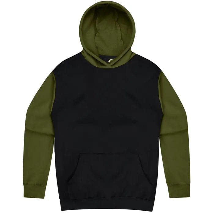 Aussie Pacific Hoodies Black/Military Green / 4 Aussie Pacific Monash Kids Hoodies