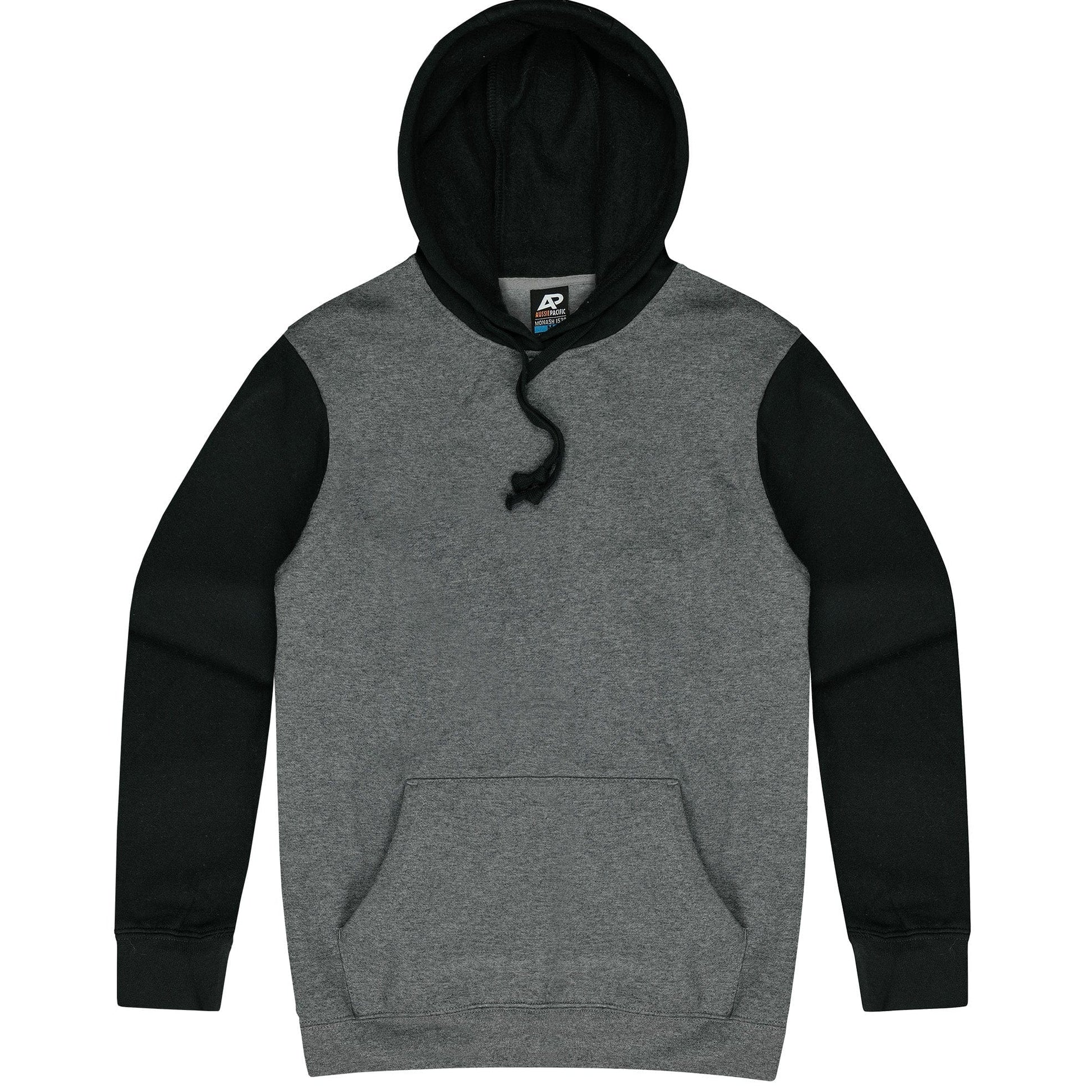 Aussie Pacific Hoodies Charcoal/Black / XS Aussie Pacific Monash Men's Hoodie