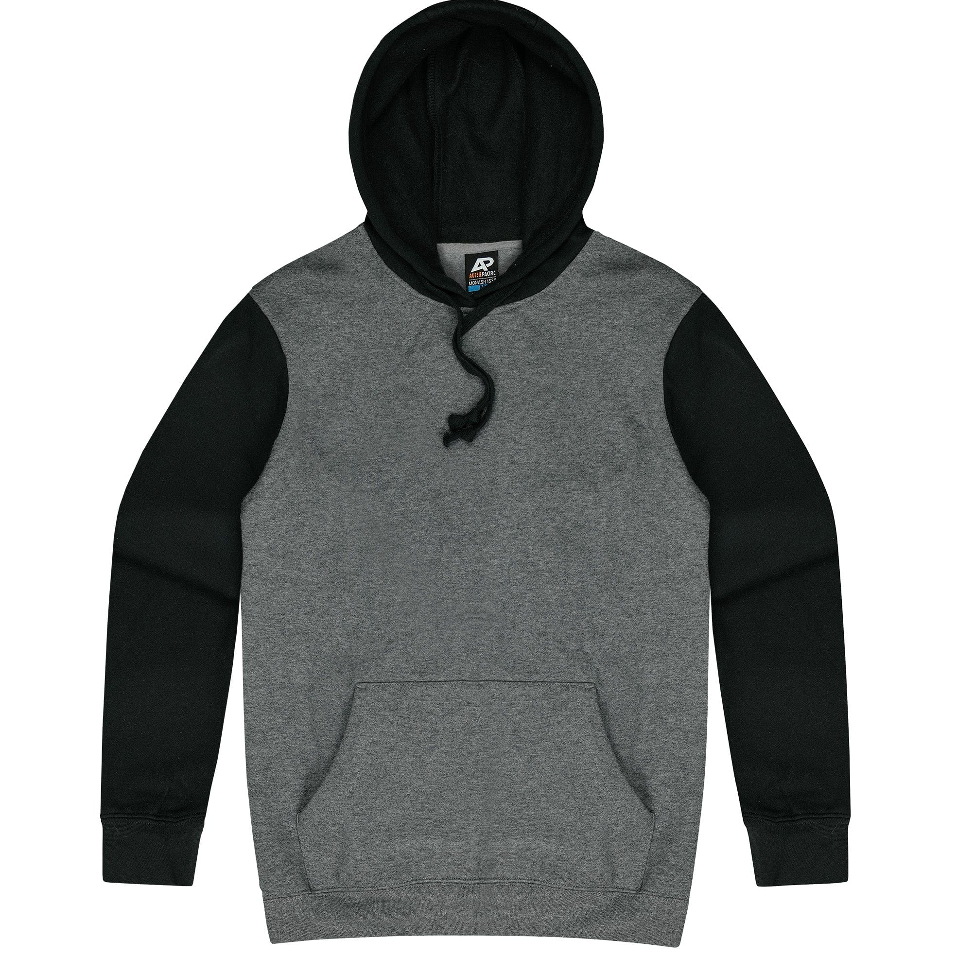 Aussie Pacific Hoodies Charcoal/Black / XS Aussie Pacific Monash Men's Hoodie