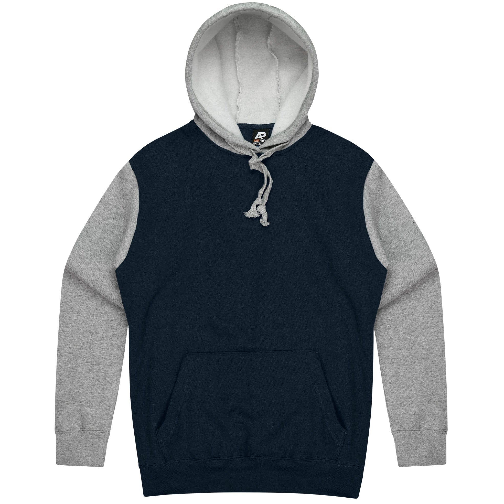 Aussie Pacific Hoodies Navy/Grey / XS Aussie Pacific Monash Men's Hoodie