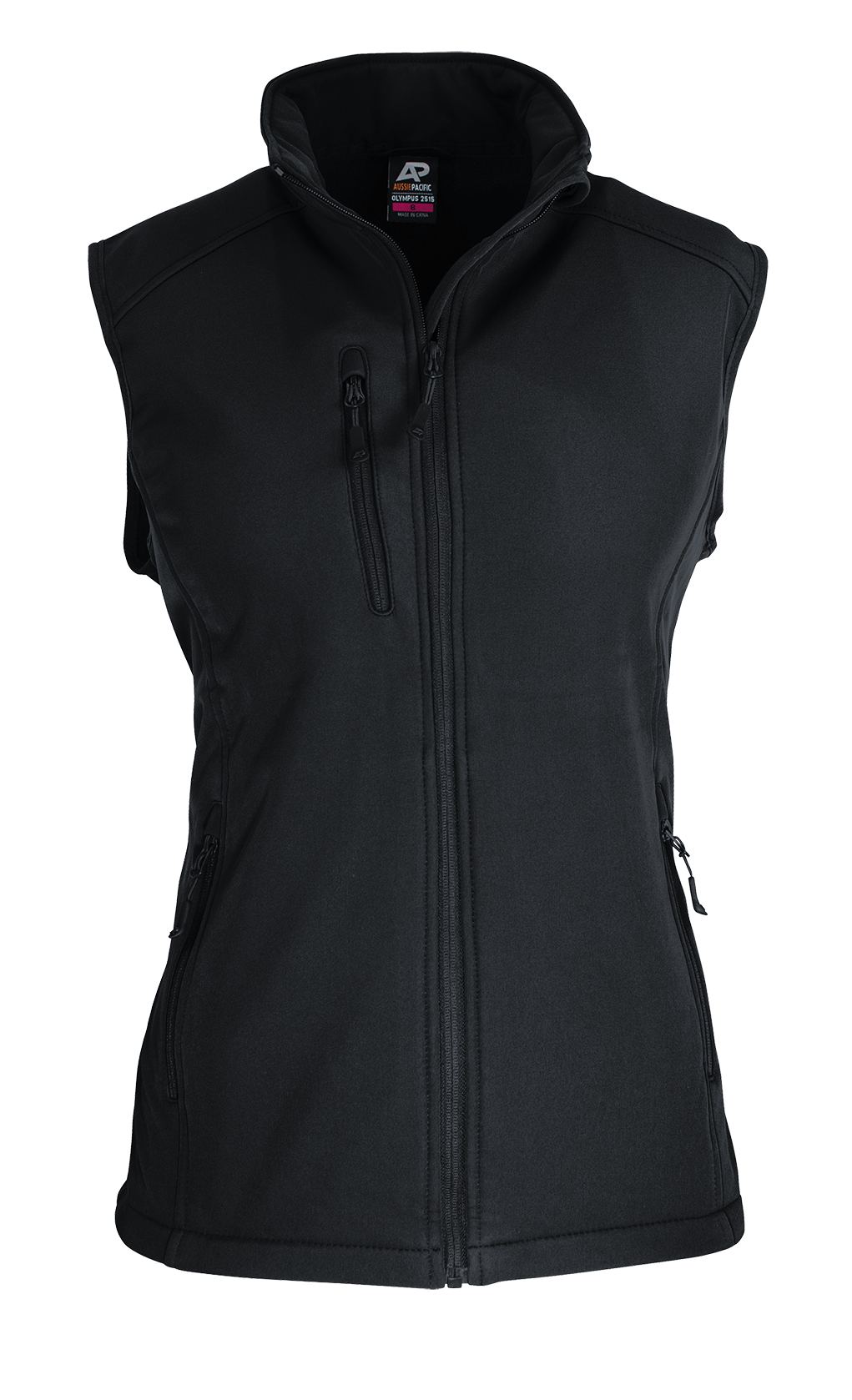 Aussie Pacific Jackets / Vests Black / 8 Aussie Pacific Olympus Ladies Vest