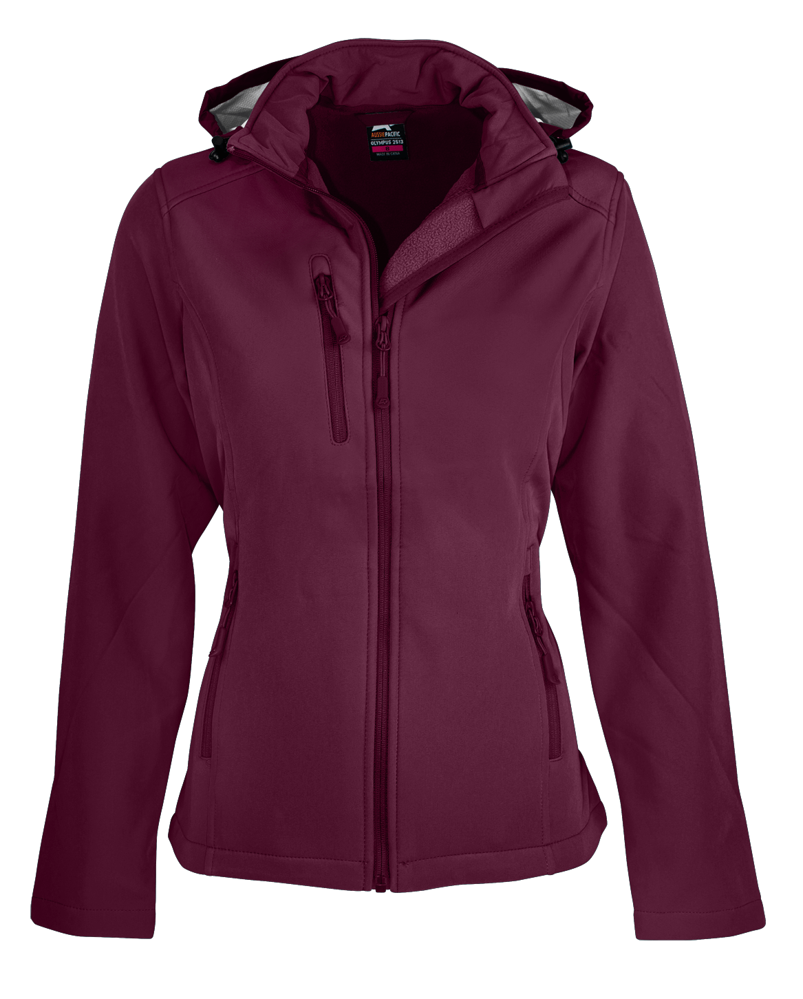 Aussie Pacific Jackets / Vests Maroon / 8 Aussie Pacific Olympus Ladies Jacket
