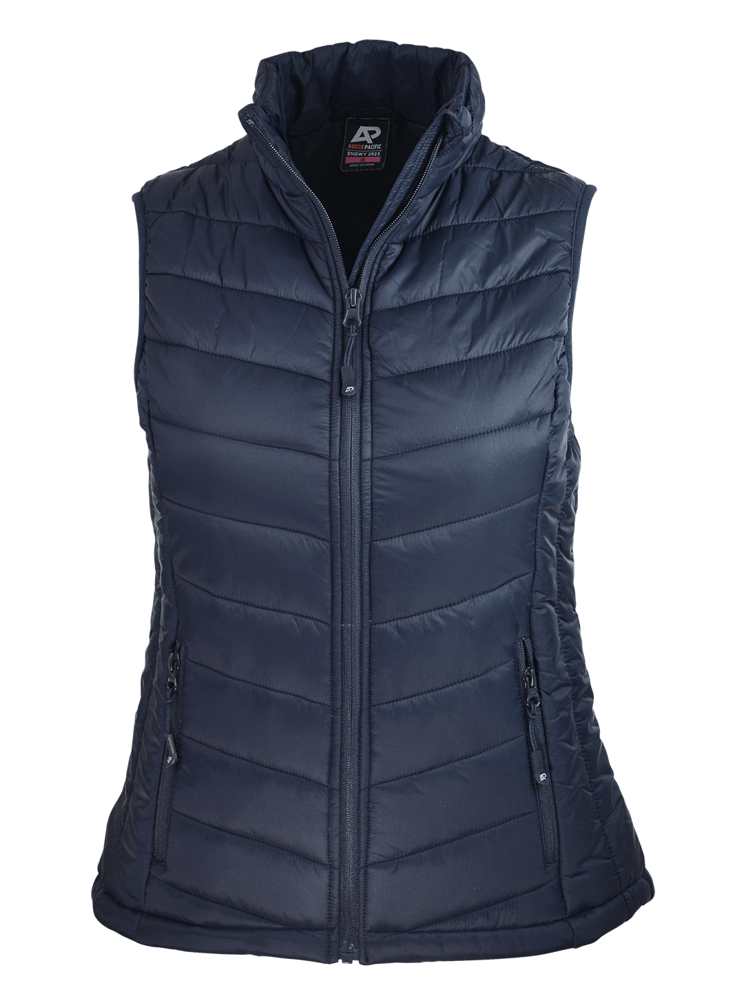 Aussie Pacific Jackets / Vests Navy / 8 Aussie Pacific Snowy Ladies Vest