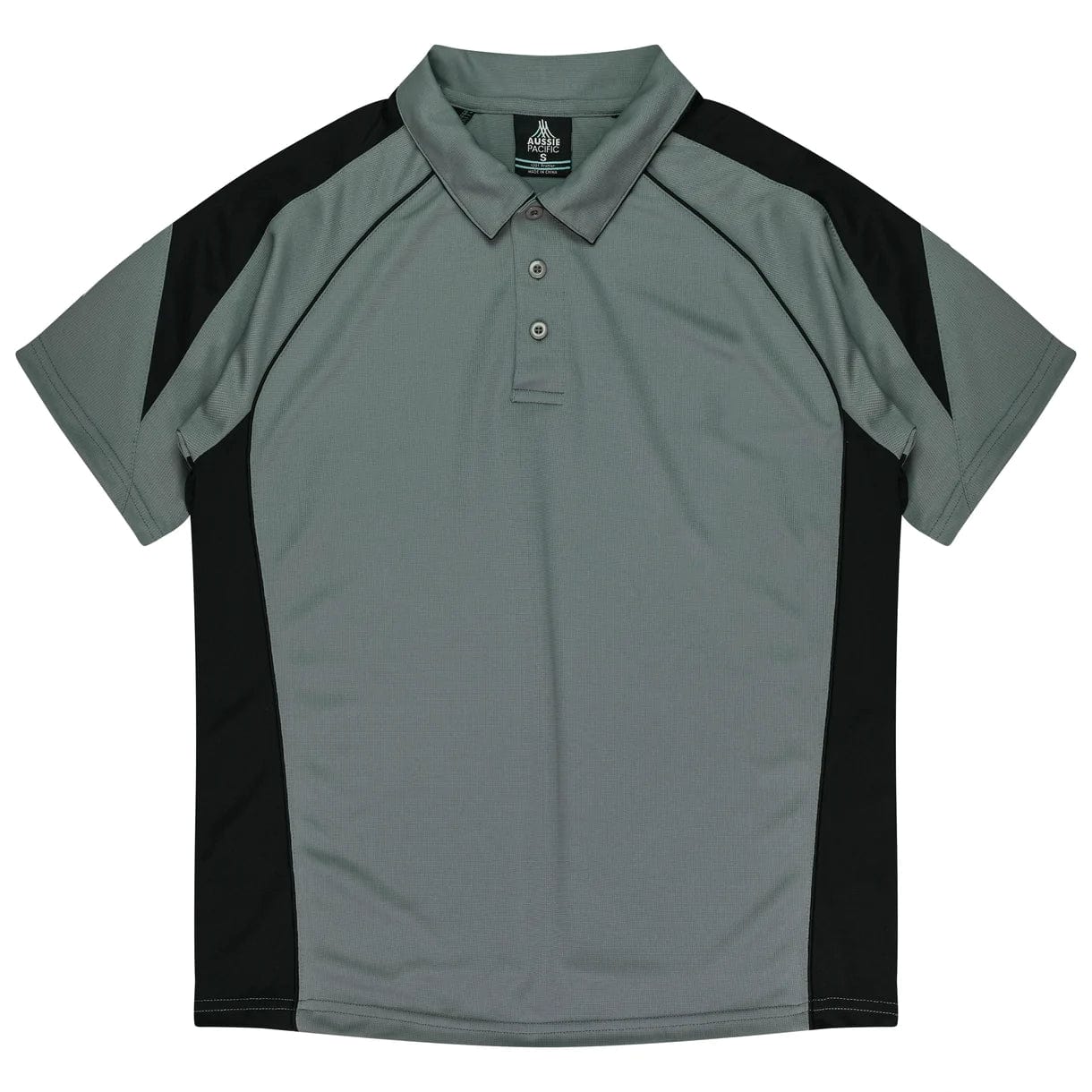Aussie Pacific Polos / Shirts Ashe/Black / 6 Aussie Pacific Premier Kids Polo