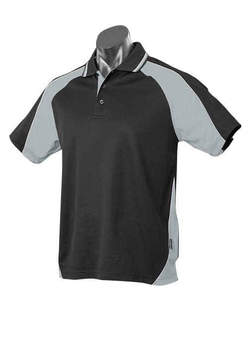 Aussie Pacific Polos / Shirts Black/Ashe/White / S Aussie Pacific Panorama Men's Polo
