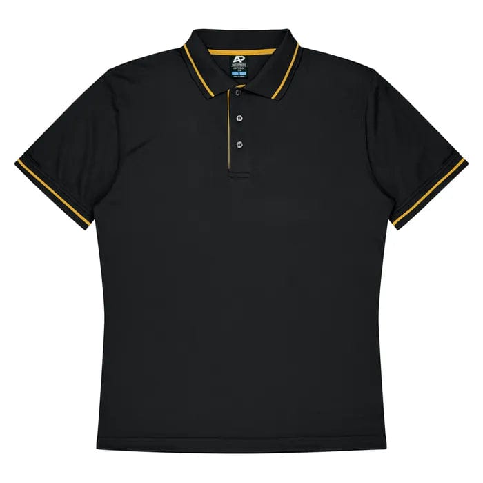 Aussie Pacific Polos / Shirts Black/Gold / S Aussie Pacific Cottesloe Men's Polo