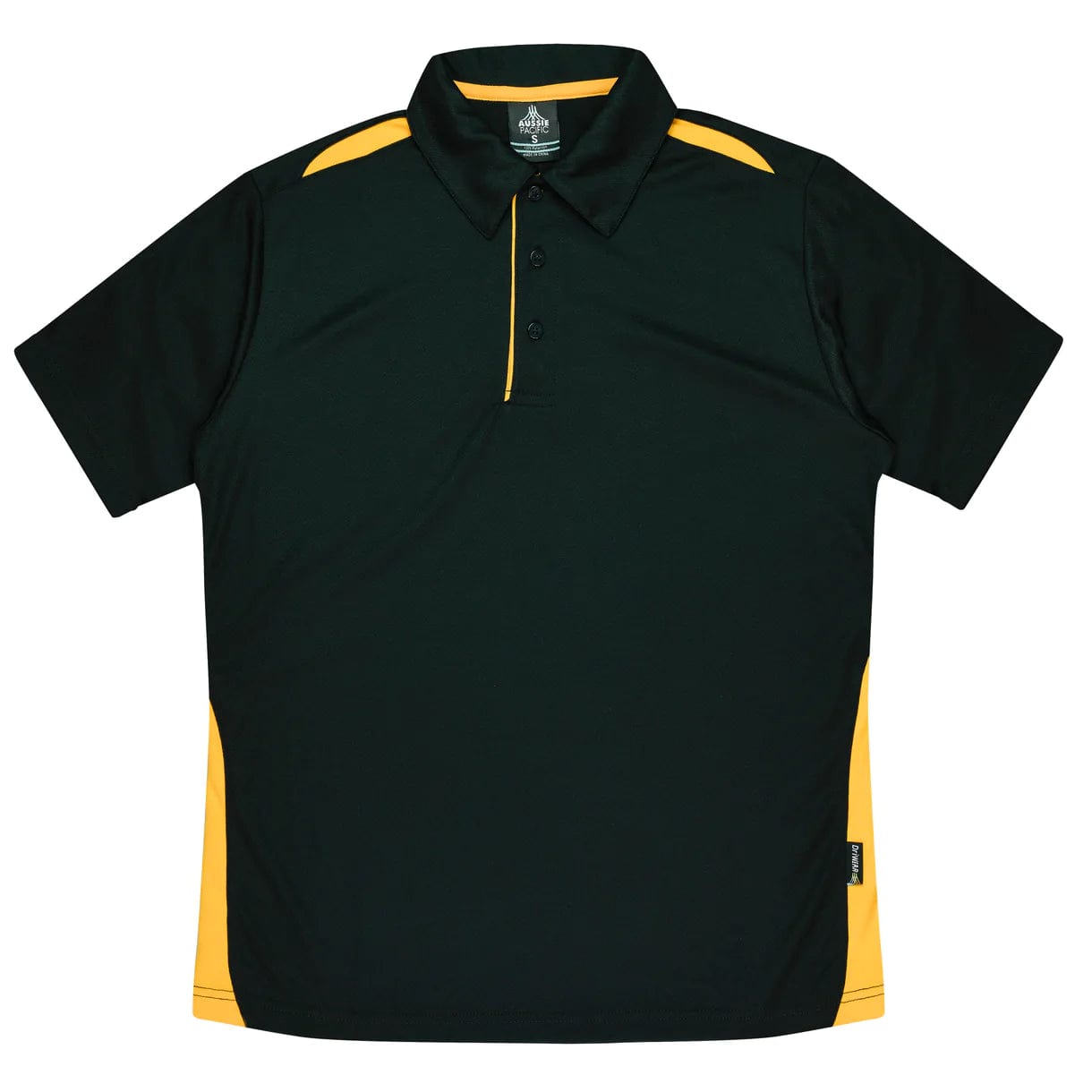 Aussie Pacific Polos / Shirts Black/Gold / S Aussie Pacific Paterson Men's Polo