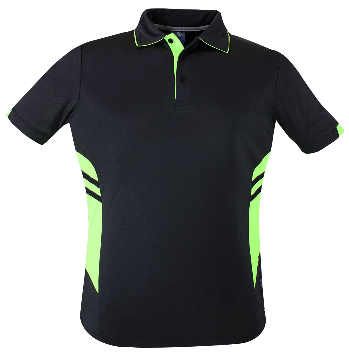 Aussie Pacific Polos / Shirts Black/Neon Green / S Aussie Pacific Tasman Men's Polo