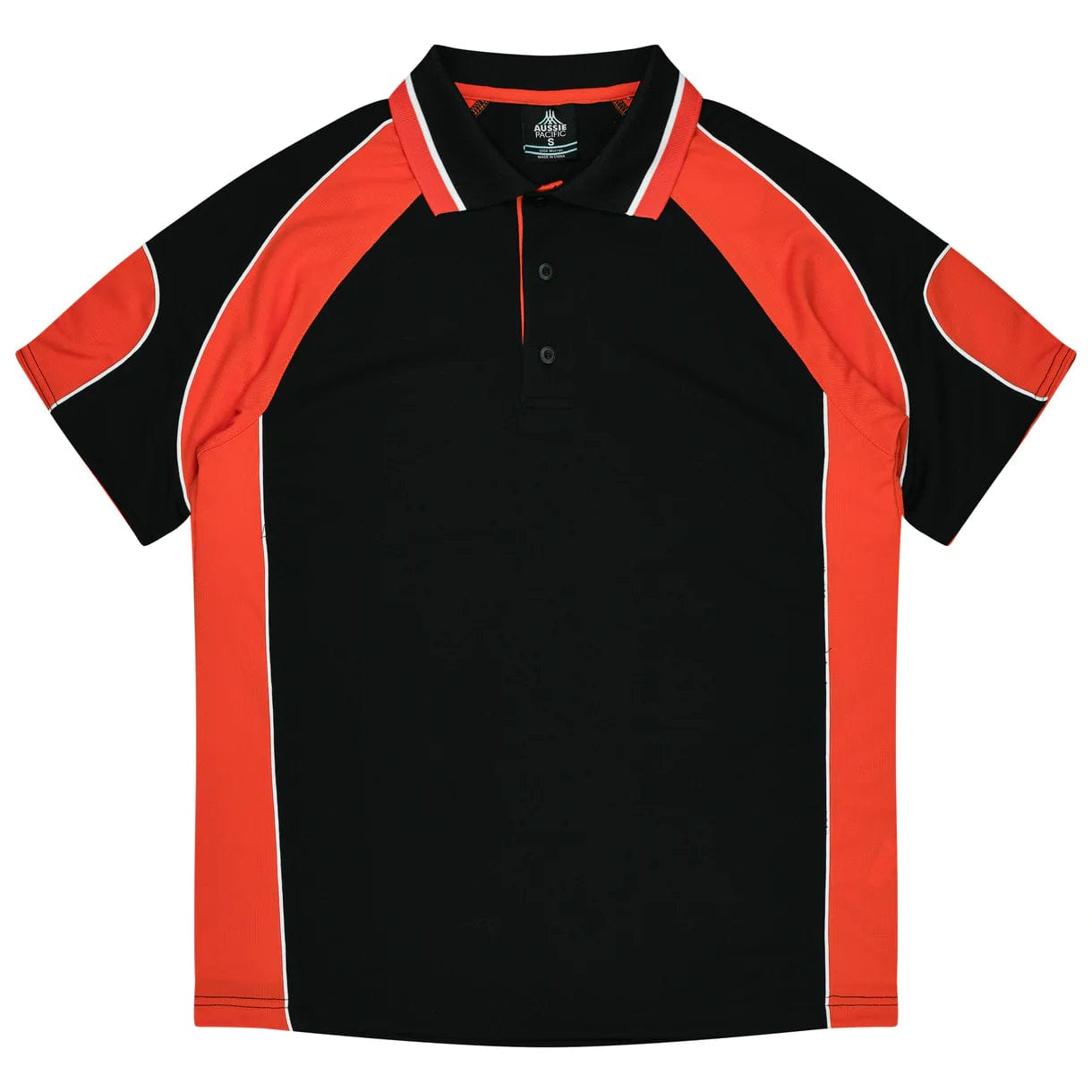 Aussie Pacific Polos / Shirts Black/Orange / S Aussie Pacific Murray Men's Polo
