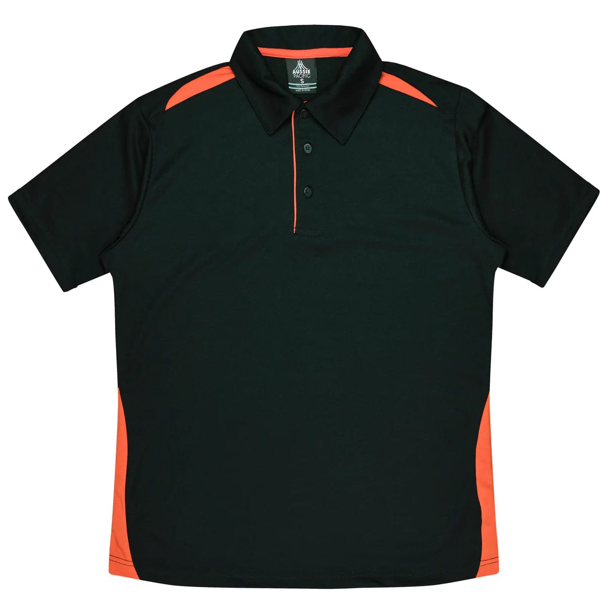 Aussie Pacific Polos / Shirts Black/Orange / S Aussie Pacific Paterson Men's Polo