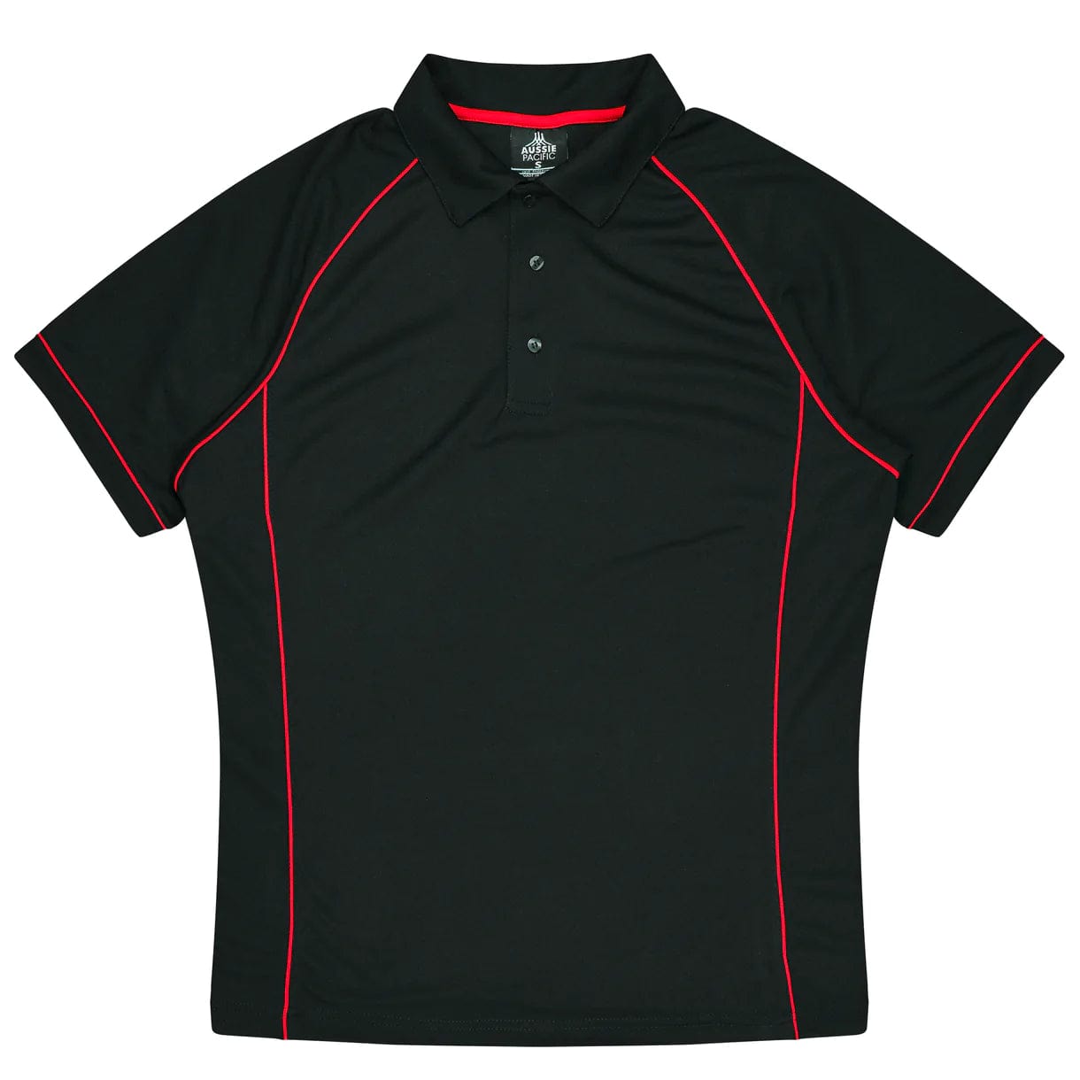 Aussie Pacific Polos / Shirts Black/Red / S Aussie Pacific Endeavour Men's Polo