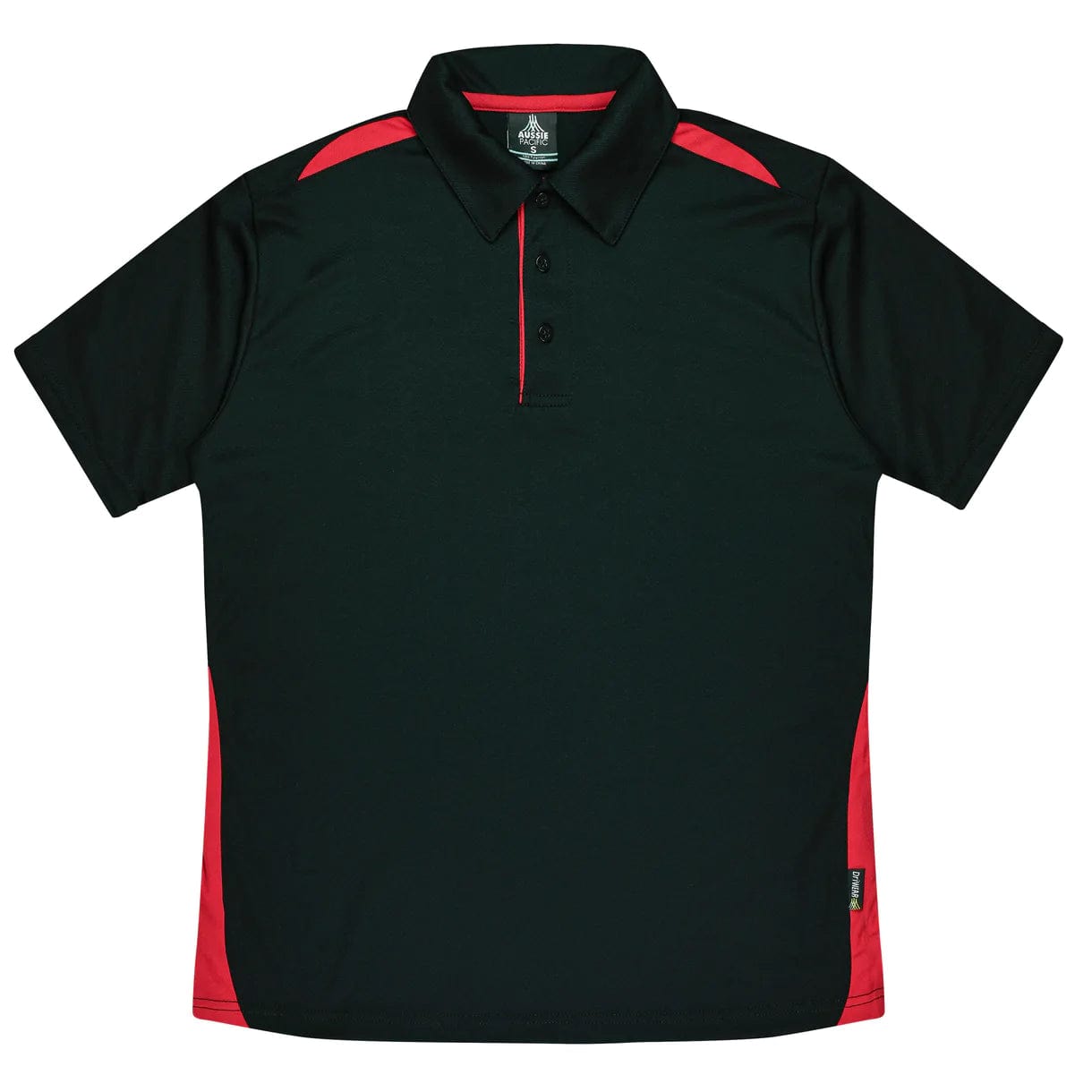 Aussie Pacific Polos / Shirts Black/Red / S Aussie Pacific Paterson Men's Polo