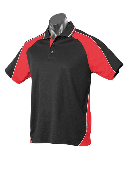 Aussie Pacific Polos / Shirts Black/Red/White / S Aussie Pacific Panorama Men's Polo