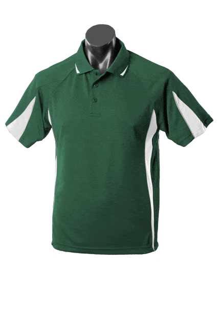 Aussie Pacific Polos / Shirts Bottle/White / S Aussie Pacific Eureka Men's Polo