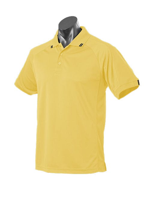 Aussie Pacific Polos / Shirts Canary/Black / S Aussie Pacific Flinders Men's Polo
