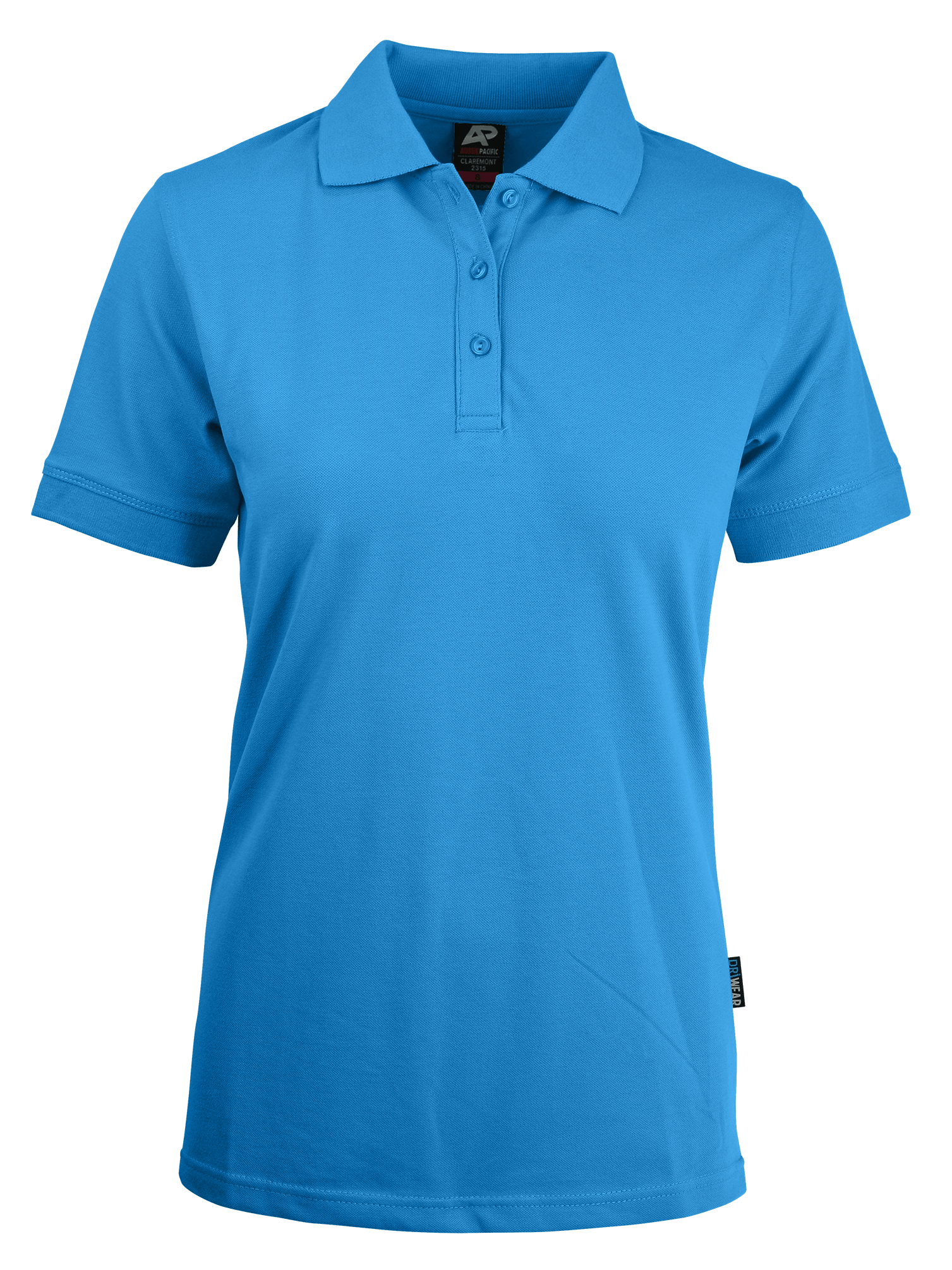 Aussie Pacific Polos / Shirts Cyan / 6 Aussie Pacific Claremont Ladies Polo