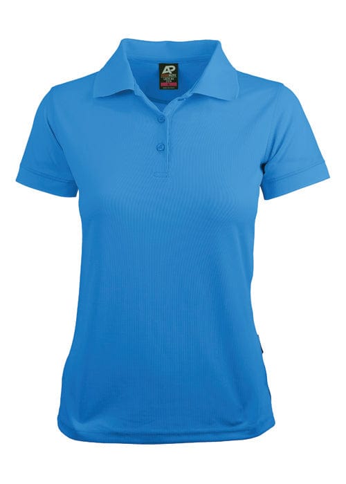 Aussie Pacific Polos / Shirts Cyan / 6 Aussie Pacific Lachlan Ladies Polo
